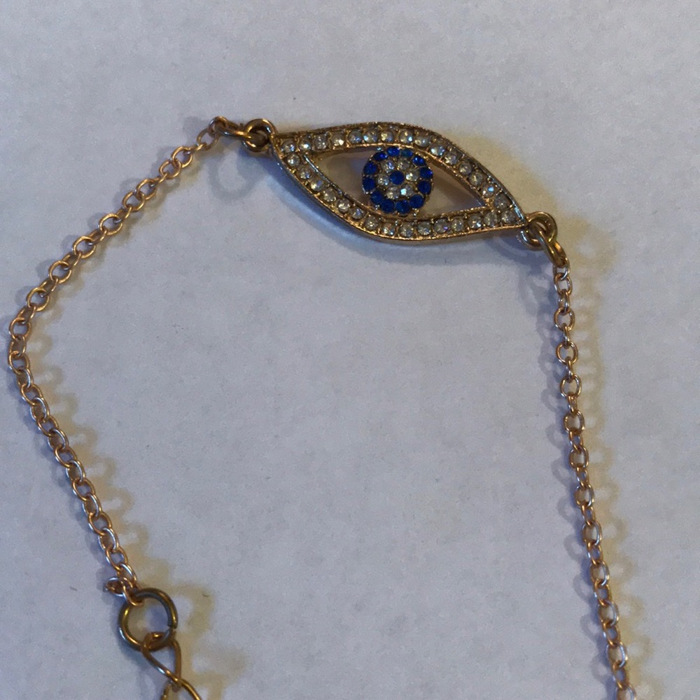 Evil eye bracelet